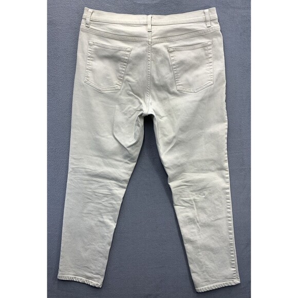 Croft & Barrow Denim Jeans Men's Size 38X32 Slim Fit Cream - Picture 3 of 16